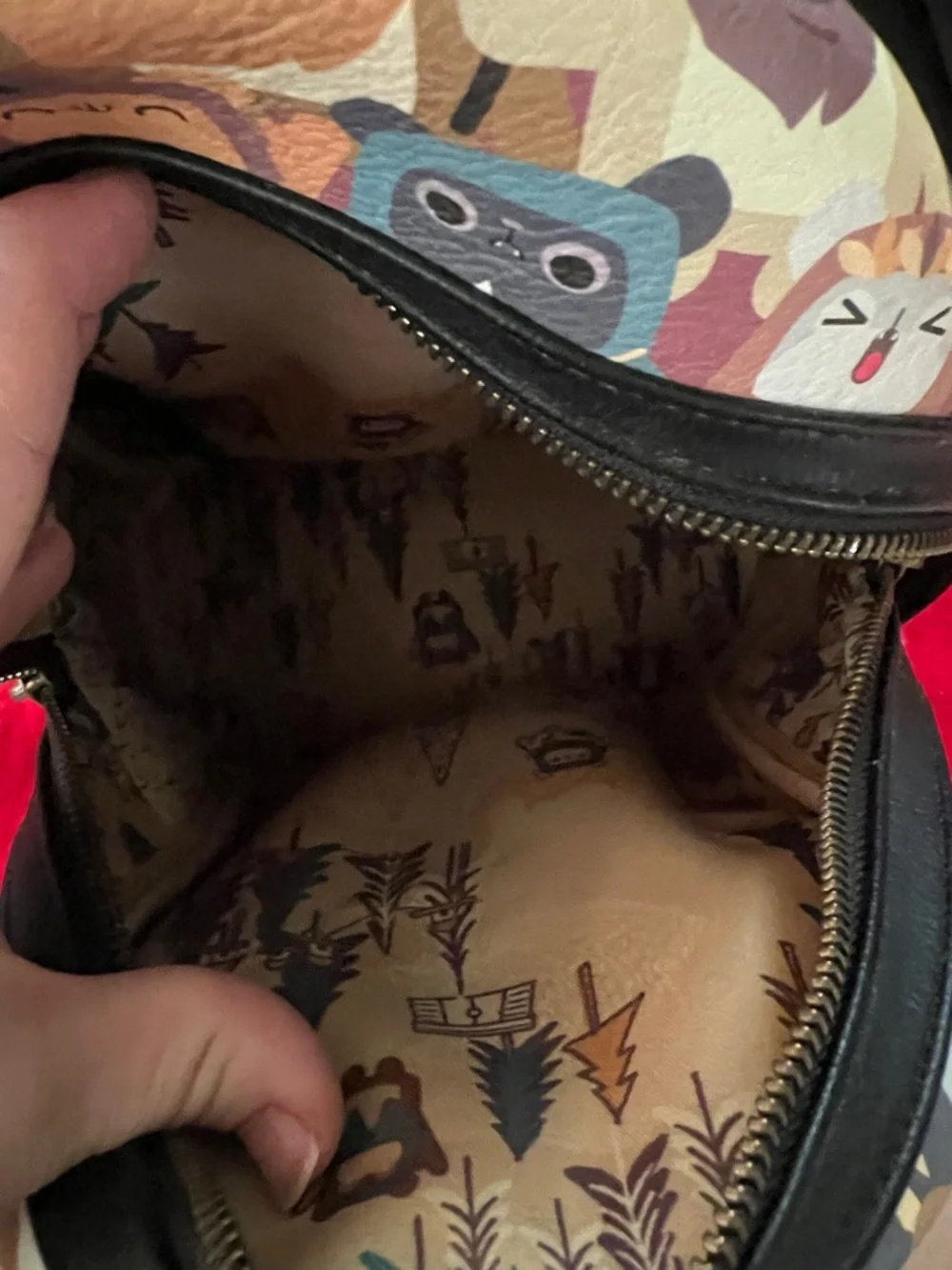 Loungefly Star Wars Ewok Pattern Kids Mini Backpack - Multicolor Pastels